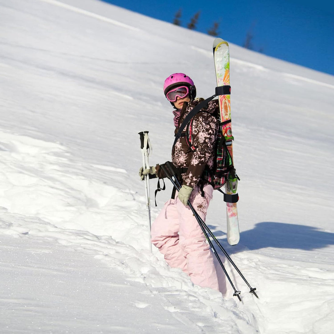 Maak wintersport gemakkelijker met een handige ski draagband