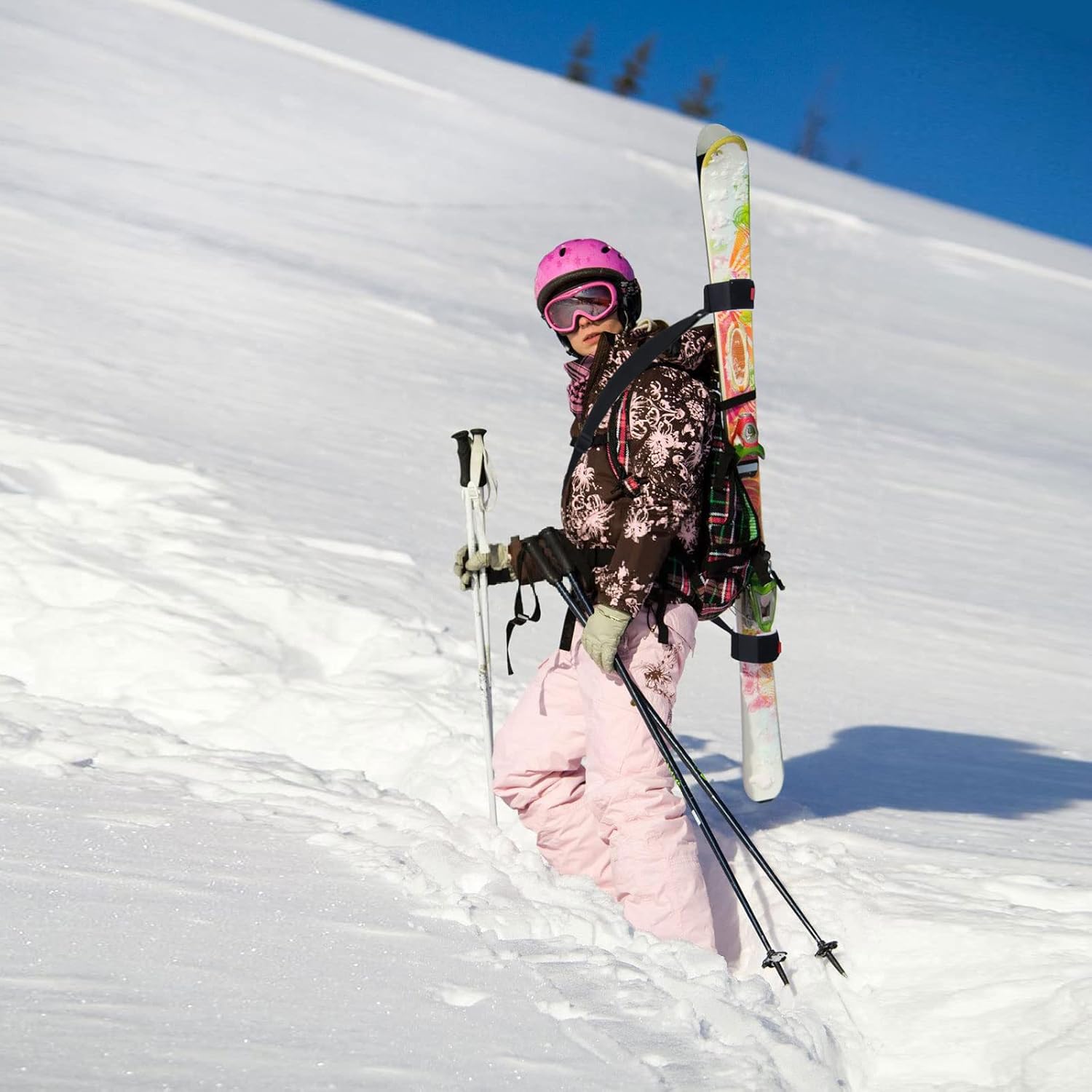 Maak wintersport gemakkelijker met een handige ski draagband